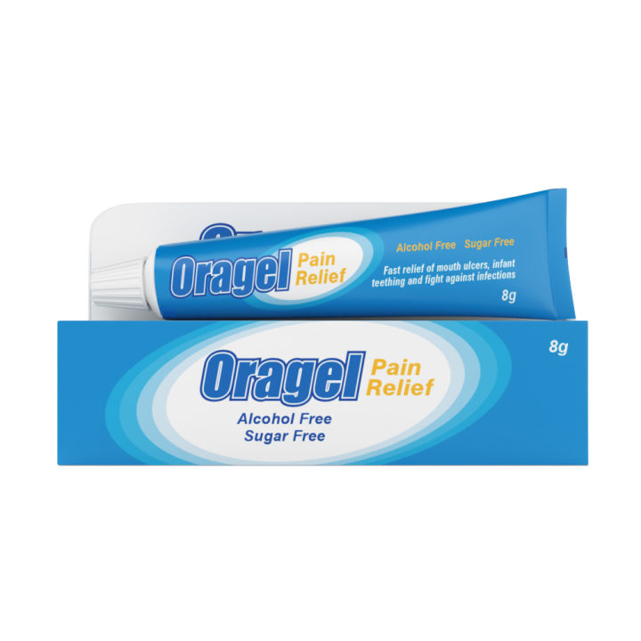 Oragel Pain Relief ( Mouth Ulcers, Infant Teething ) 8g | Lazada