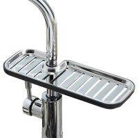 ETXKitchen Faucet Sponge Holder  Stainless Steel Sink Box Organizer