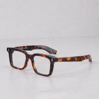 JMM ชอบ Nn035คลาสสิก Vintage Square กรอบแว่นตาผู้ชาย Handmade อิตาลี Acetate Prescription แบรนด์หรู R แว่นตา