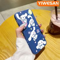 YIWESAN เคสสำหรับ Vivo Y93 Y93s,เคส Y91C ลายการ์ตูนซิลิโคนนิ่มดั้งเดิมเคสโทรศัพท์กันกระแทกลายขอบสี่เหลี่ยมเคสฝาหลังเคสนิ่มคลุมทั้งหมดเคสห่อหุ้มกล้องสำหรับเลนส์