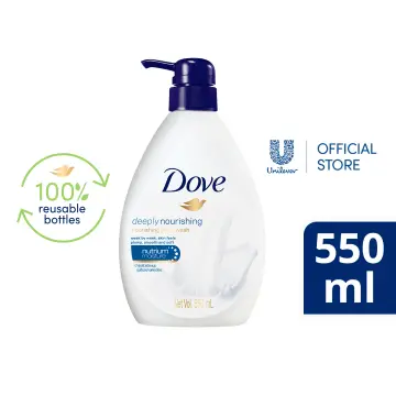 Dove Deeply Nourishing nourishing shower gel with pump