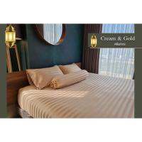 ชุดผ้าปูที่นอนโรงแรม (Luxury Bedding) Cream&amp;Gold Collection