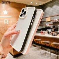 [Phone case] ลูกอมสีกันกระแทกสำหรับ Samsung S22 Plus Ultra S22Ultra A13 A33 A53 A73 55G Clear เกราะ Capinha