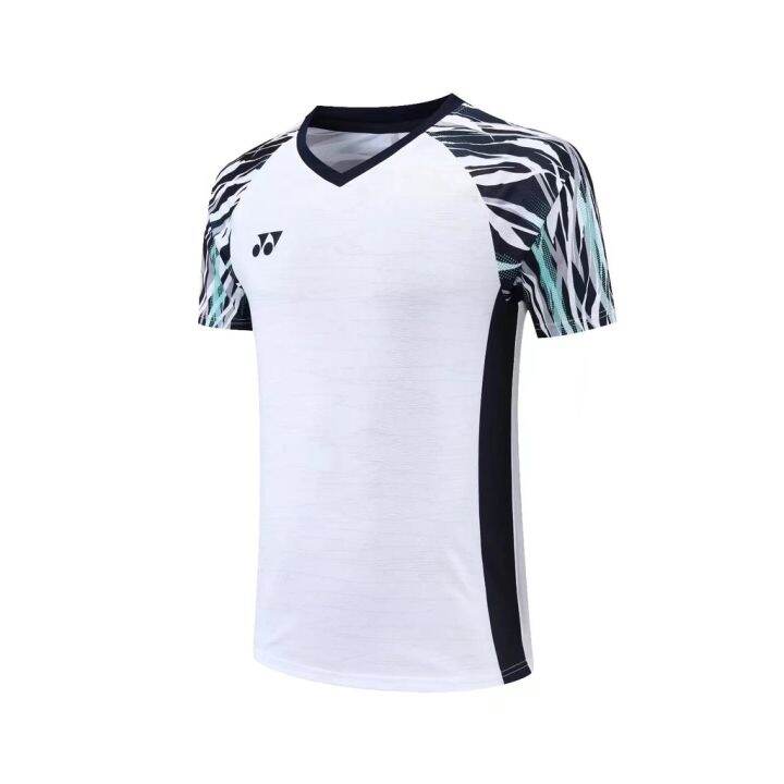 yonex-new-badminton-clothing-mens-and-womens-clothing-short-sleeved-breathable-quick-drying-training-clothing-group-purchase-team-uniforms