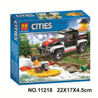 Compatible with LEGO City Series Rowing Adventure 60240 Childrens Puzzle Assembled Building Block Toy Gift 11218