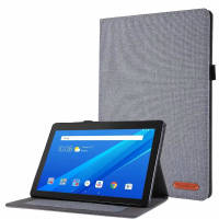 สำหรับ Lenovo Tab E10, Smart Tab M10 TB-X605F, Tab M10 FHD Plus, Tab P10, Tab M7, Tab M8 (2nd Gen) TPU Stand เคสกันกระแทกพร้อมช่องเสียบการ์ด