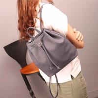 Matteo กระเป๋าสะพาย กระเป๋าเป้ผู้หญิง เป้สะพายหลัง Woman Backpack Bag 1647 สีเทา