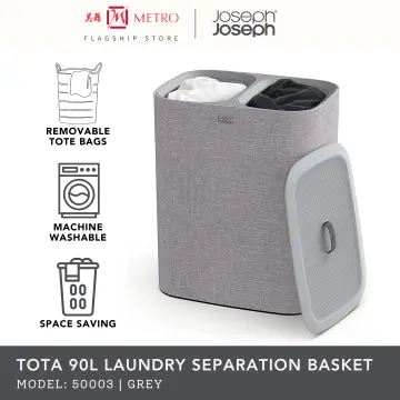 Tota 90L Gray Laundry Separation Basket