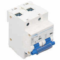 DC Circuit Breaker 10KA ความจุแตกหัก36Mm DIN Rail Overload Protection Miniature Circuit Breaker DC500V