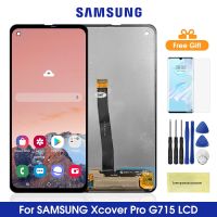 อะไหล่สำหรับ Samsung Galaxy XCover Pro G715ชิ้นส่วนจอสัมผัสแอลซีดีของเครื่องแปลงดิจิทัลของแท้6.3