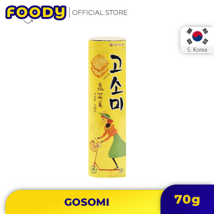 Korea Orion GoSoMi Cracker 好丽友 高笑美饼干 70g (2 packs) Lazada