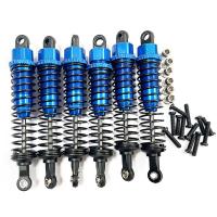 6Pcs Metal Oil Shock Absorber Damper for LAEGENDARY Legend 1/10 RC Car Upgrade Parts Accessories