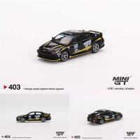 คอลเลกชันโมเดลรถยนต์ขนาดเล็ก GT 1:64 Elantra N #499 Carroound โลหะผสมเทศกาล N-Festival 403ของเล่นขนาดเล็กมีสินค้าในสต็อก