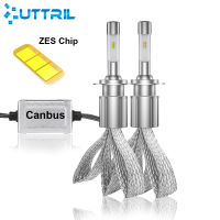 Uttril H4 H7 LED Canbus Headlight H1 H3 H8 H9 H11 9005 9006 9012 880 881 D2 D4 Car LED Bulb 80W 16000LM Auto Fog Lamp 6000K 12V