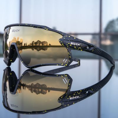 【CW】✙☈♨  SCVCN Cycling Polarized Glasses MTB Riding Sunglasses Men Goggles Outdoor Fishing Eyewear