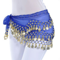 แฟชั่น Belly Dance เอว Chain เครื่องแต่งกายเหรียญกระโปรงเข็มขัดสะโพก Wrap Professional Stage เสื้อผ้าหญิงและผู้หญิงเต้นรำสวม CC9342