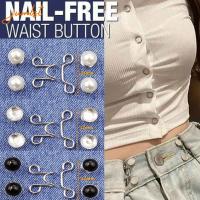 Sewing Buttons Waist Collection Artifact Button Jeans Waist Adjustment Nail-Free Detachable Buttons