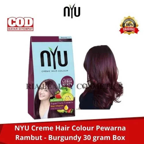 Nyu Hair Color 30 Gram Box Pewarna Rambut Warna Rambut Pewarna Rambut Yang Bagus Cat Rambut Nyu Pewarna Rambut Permanen Halal Nyu Pewarna Rambut Pewarna Rambut Permanen Lazada Indonesia