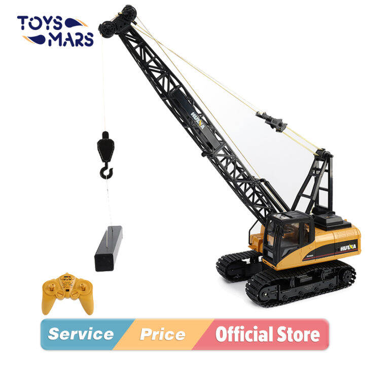 HUINA Remote Control Tower Crane Die Cast Truck Hoist Dragline 114