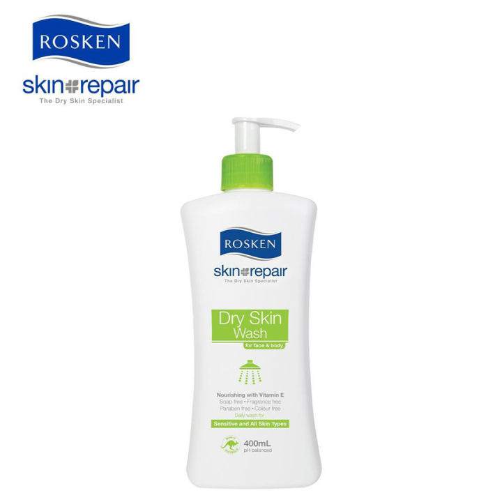 Rosken Skin Repair Dry Skin Wash 400ML | Lazada