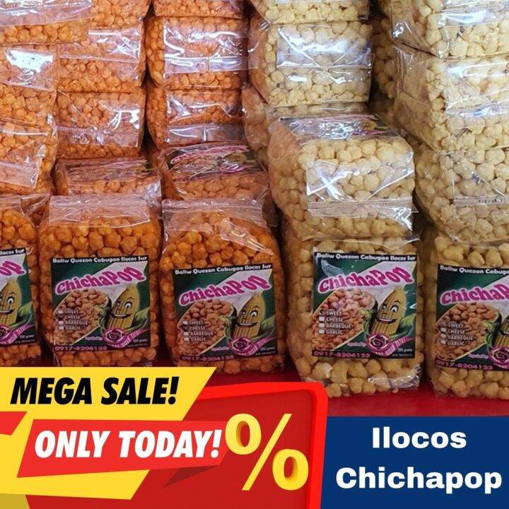 Ilocos Chichapop Chichacorn Snacks Pasalubong Sweet Ilocos sweetcorn ...