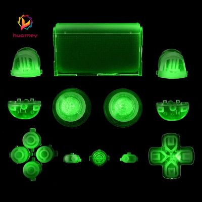 ★Hu Set the Dark Buttons Cap Parts for PS4 Controller