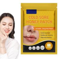 Skin Care Crystal Cold Sore Lip Patches Invisible Bandages Moisture Cold Sore Lip Care Pads Soothe Itching Burning Patch carefully
