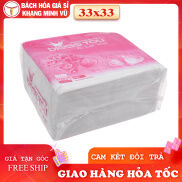 Khăn Giấy Ăn Bless You 1 Lớp Cao Cấp Gói 100 Tờ 33x33cm