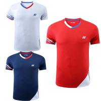 ใหม่เสื้อกีฬาแบดมินตันสำหรับทั้งหญิงและชาย Yonex ใหม่เกาหลีใต้แห้งเร็วเสื้อยืดแขนสั้นชายสำหรับทั้งหญิงและชายฝึกซ้อมและแข่งขันกีฬา