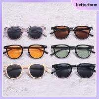 BETTERFORM แฟชั่นของผู้หญิง แว่นตากันแดดสำหรับผู้หญิง สีดำสีดำ ที่บังแดดสำหรับผู้ชาย วินเทจ แว่นตากันแดดทรงสี่เหลี่ยม แว่นกันแดดโอเวอร์ไซส์