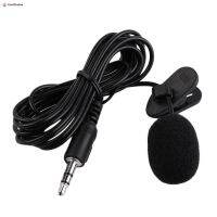 External 3.5mm Clip-on Lapel Lavalier Microphone For Smart Phone PC Laptop