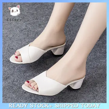 Simple best sale heels slippers