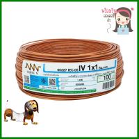 สายไฟ THW NNN 1x1 ตร.มม. 100 ม. สีน้ำตาลTHW ELECTRIC WIRE NNN 1X1SQ.MM 100M BROWN **ทักแชทได้ค่ะ ยินดีบริการ**