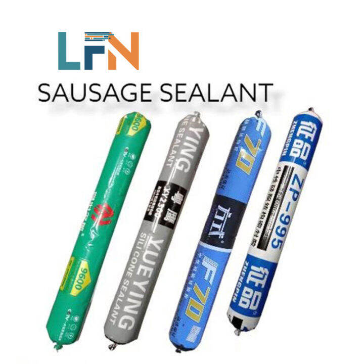 High Quality Adhesive SAUSAGE SEALANT (BLUE,GRAY,WHITE,CLEAR) Lazada PH