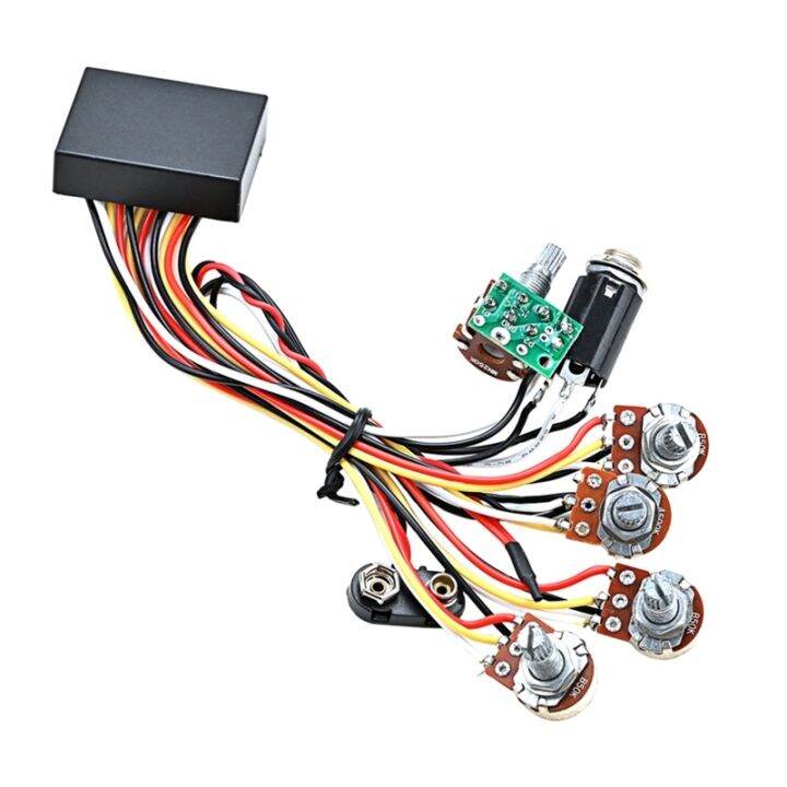 {Moon} Bass Active Passive Preamp Guitar Bass Pickup 3 Band Active EQ