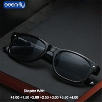 seemfly Polarized UV400 Lenses Reading Glasses Men Driving Travel Classic Retro Presbyopic Sunglasses Shade Goggles Diopter 1.0