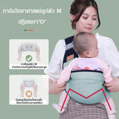 agetet กระเป๋าสะพายทารกที่มีรูปแบบพกพาสะดวก