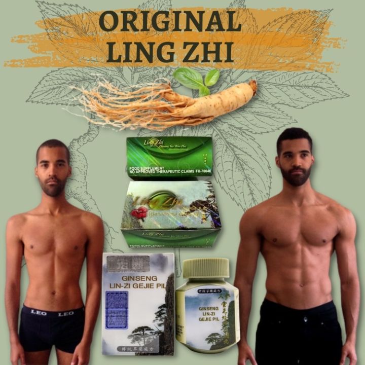 LingZhi lin zhi Vitamins Original Ginseng Lin Zi Geji Pil Original ...