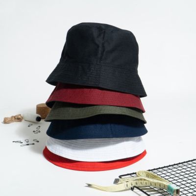 Plain Boys Girls Bucket Hats Back And Forth Premium