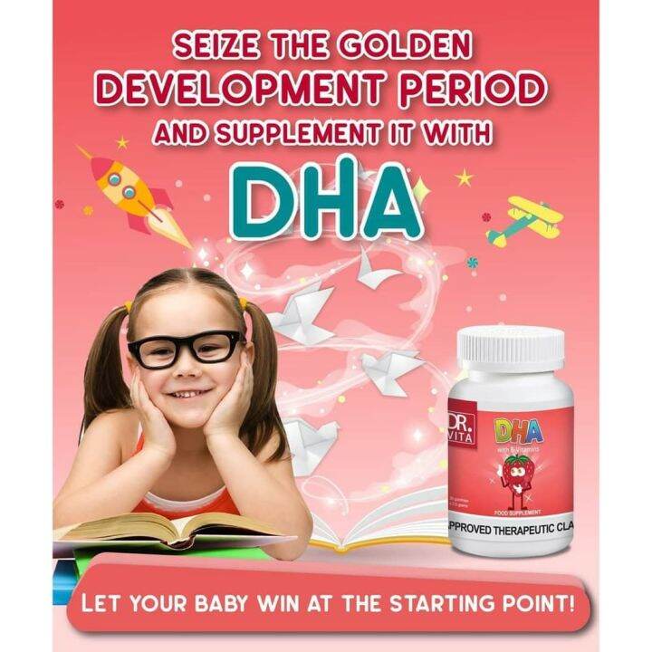 Dr. Vita DHA with B Vitamins for Kids Lazada PH