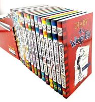 A BOOK หนังสือภาษาอังกฤษทั้งชุด 16 เล่ม小屁孩日记Diary of a Wimpy Kids English books 全套16本英文书