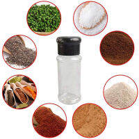 【cw】12pcs Plastic Salt Pepper Storage Bottles Seasoning For Outdoor Camping Picnic BBQ Reusable Portable Spice Bottle Jar