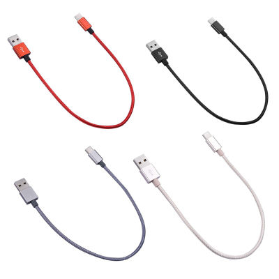 3a สายเคเบิล Usb Type C ชาร์จเร็วสายซิงโครไนซ์สำหรับโทรศัพท์มือถือคอมพิวเตอร์แท็บเล็ต30ซม.