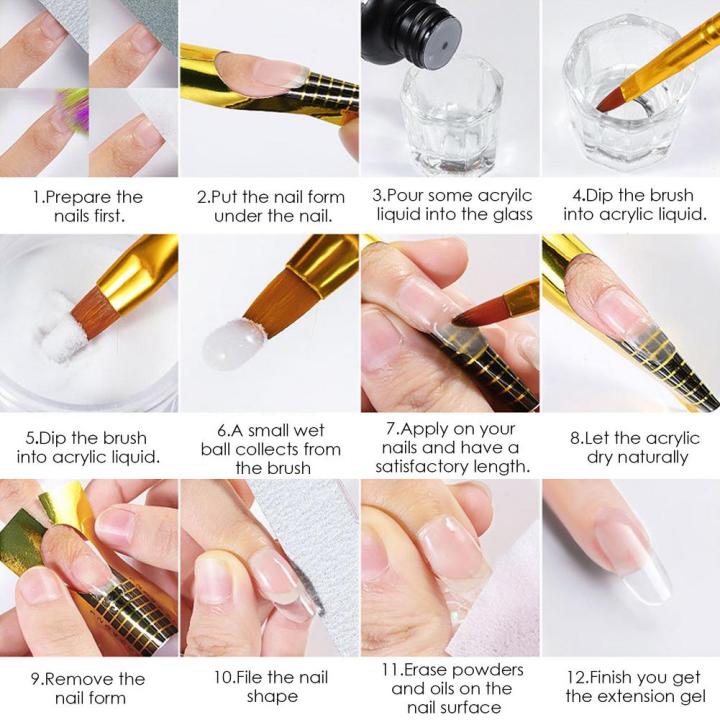 air-dry-nail-acrylic-powder-set-dipping-powder-polish-charming-manicure-beauty-tools-dip-nail-kit-with-base-top-coat-activator
