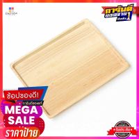 ถาดไม้เหลี่ยม ขนาด 9X12 นิ้ว คละสีWooden Square Tray 9 x 12"