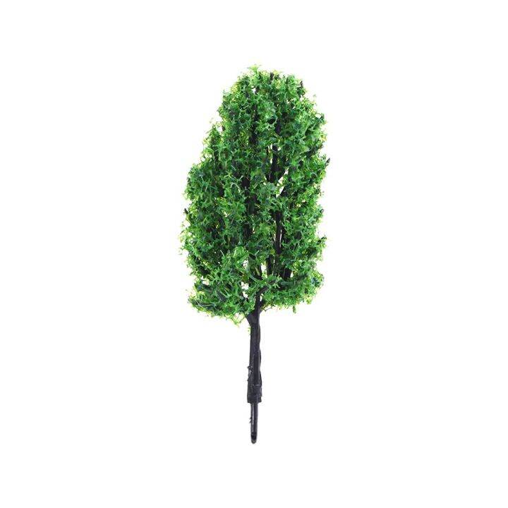 ALCTENT 60mm 10pcs Architectural Landscape Forest Road Trees Model