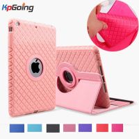 for iPad 10.2 2021 Case Pro 11 360 Rotating Silicon Leather Cover Case for iPad Air 1 2 5 6 iPad 9.7 2020 7th 8th 9th Generation Bag Accessories