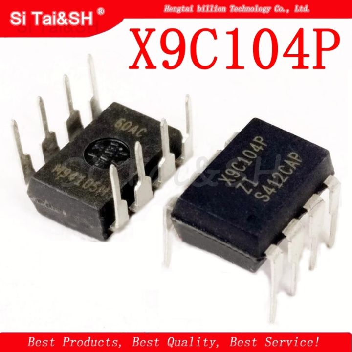 【SALE】 wortiedarko1974 1ชิ้น/ล็อต X9C104P X9C104PIZ X9C104 X9C104PZI DIP8แบบดิจิตอลควบคุม Potentiometer IC