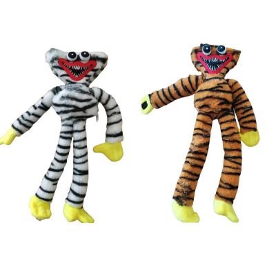 Surrounding Wuggy Game Huggy Tiger Print Leopard Doll Plush Print
