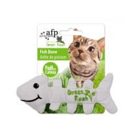 Afp Green Rush Fish Bone Cat Toy ของเล่นแมวกระดูกปลา